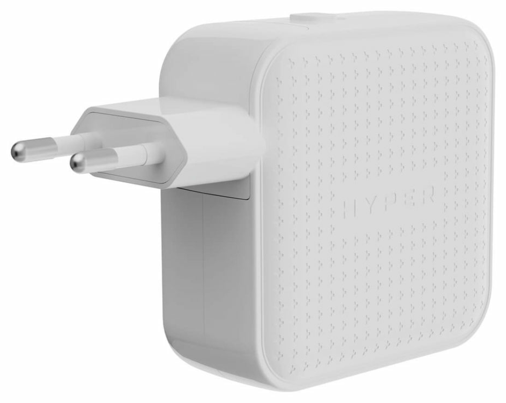 HYPER 70W USB-C GAN TRAVEL CHARGER (3C+1A) - WHITE - detalle