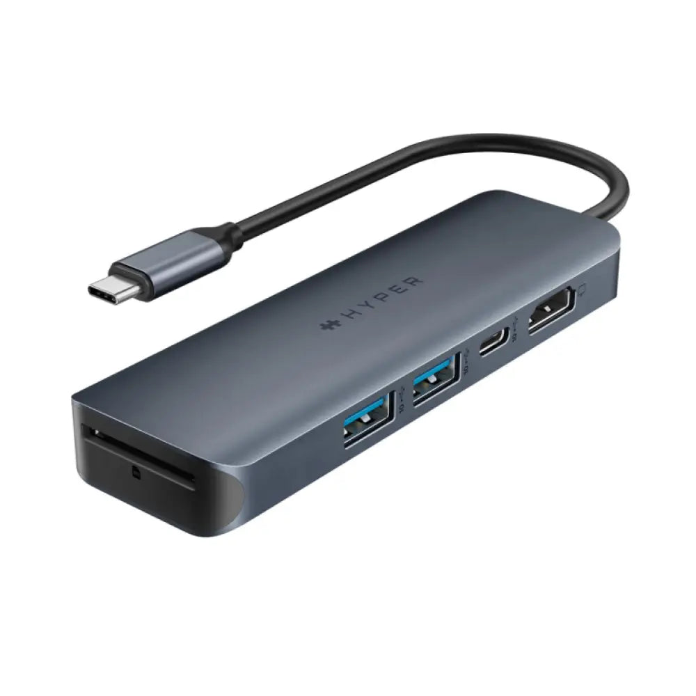 HYPER HD4003GL USB 3.2 Gen 1 (3.1 Gen 1) Type-C 10000 Mbit/s Azul. Gris