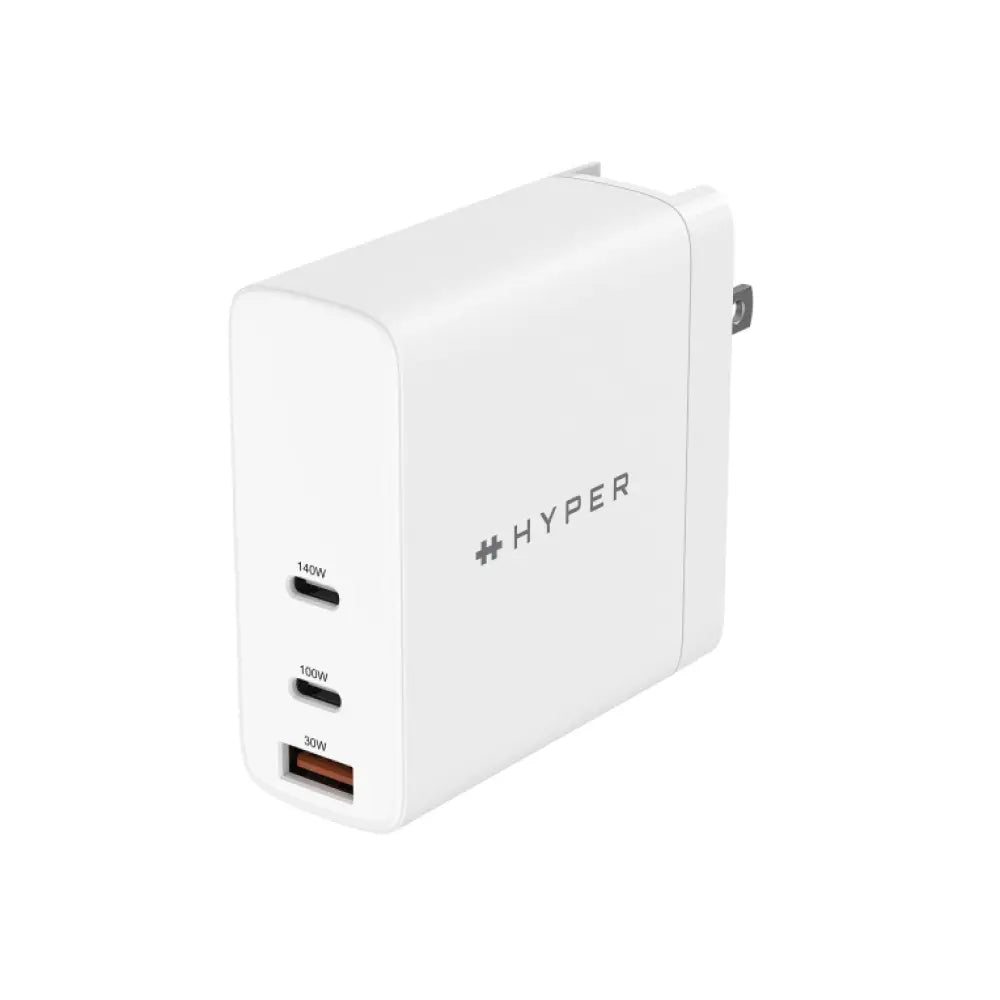 HYPER HJG140WW cargador de dispositivo móvil Universal Blanco Corriente alterna Carga rápida Interior