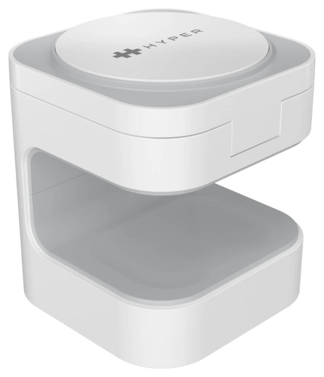 HYPER JUICE QI2 3 EN 1 MAGNETIC CHARGING STAND - BLANCO