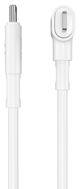 HYPER SILICONE USB-C TO USB-C AND LIGHTNING HYBRID 60W CABLE - WHITE - detalle