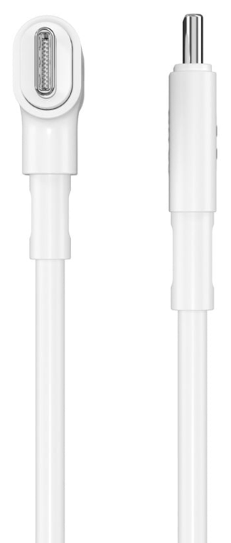 HYPER SILICONE USB-C TO USB-C AND LIGHTNING HYBRID 60W CABLE - WHITE - detalle