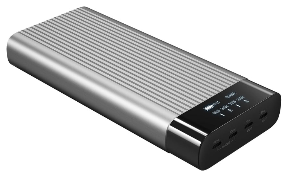 HYPERA HYPERJUICEA 245W USB-C 100WH BATTERY PACK WITH OLED DISPLAY - detalle