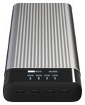 HYPERA HYPERJUICEA 245W USB-C 100WH BATTERY PACK WITH OLED DISPLAY