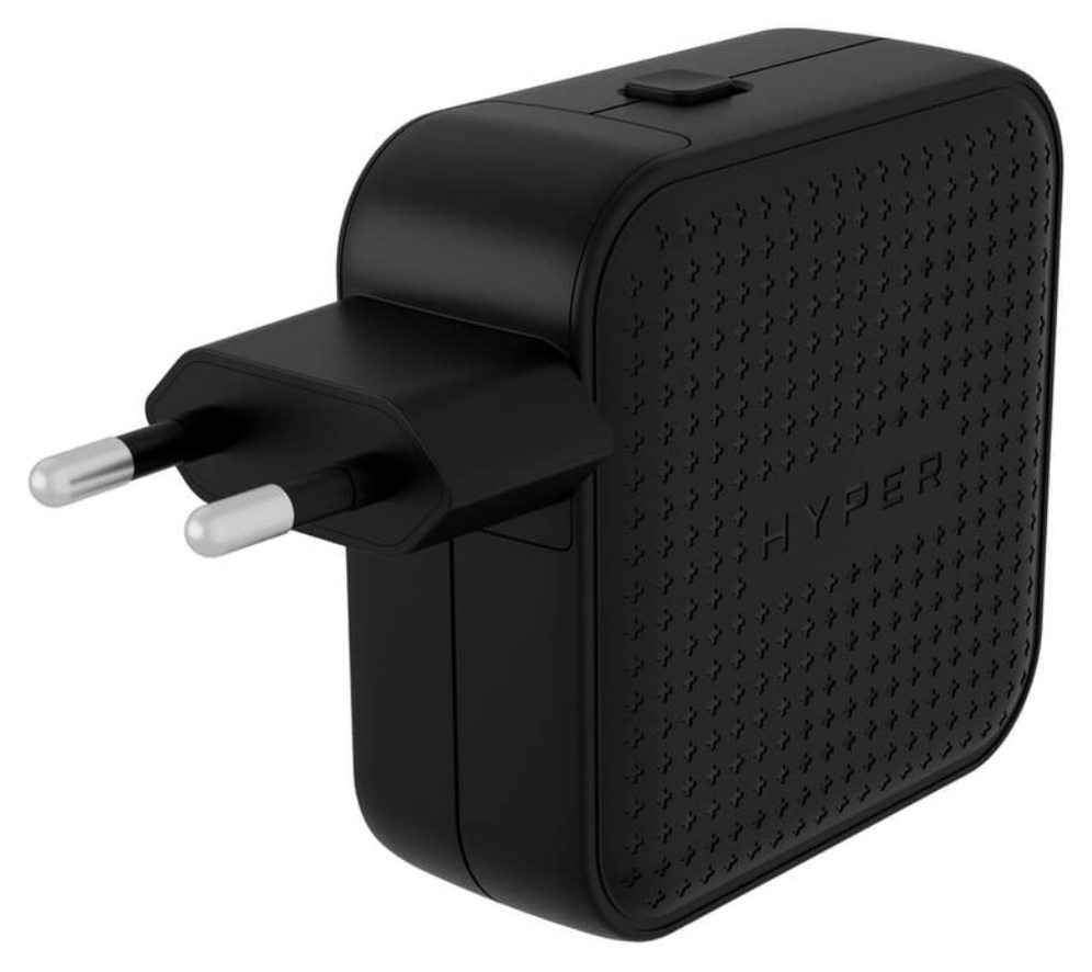 HYPERA HYPERJUICEA 70W USB-C GAN TRAVEL CHARGER (3C+1A) BLACK - detalle