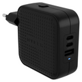 HYPERA HYPERJUICEA 70W USB-C GAN TRAVEL CHARGER (3C+1A) BLACK