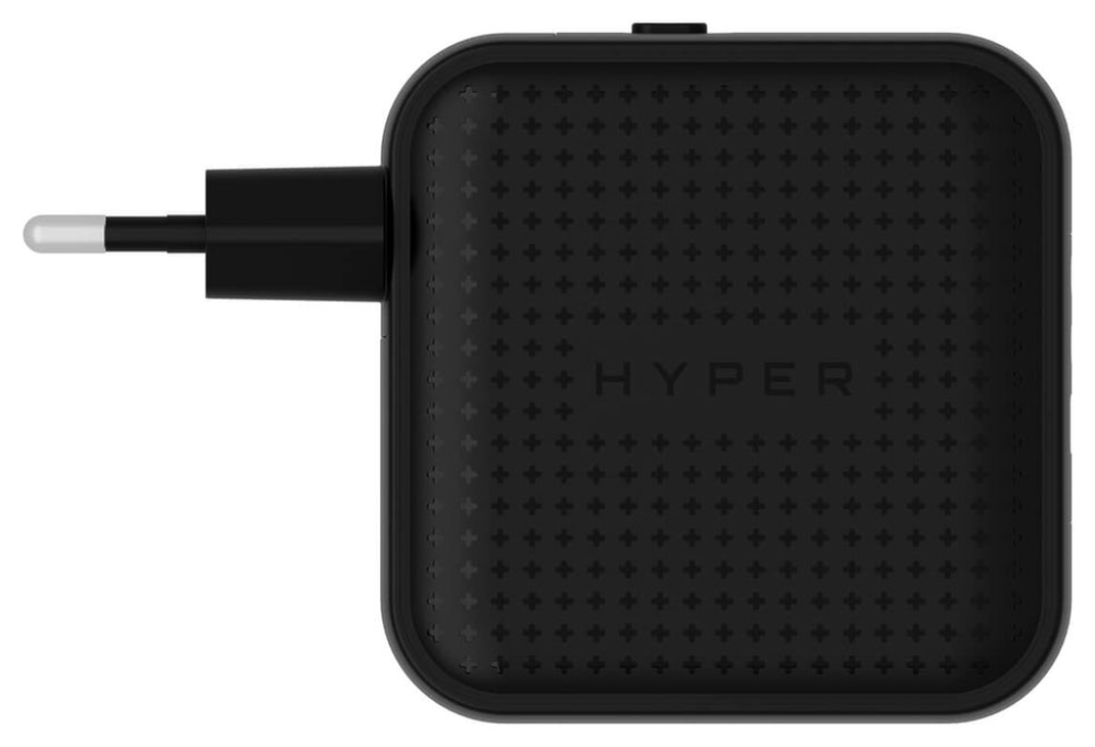 HYPERA HYPERJUICEA 70W USB-C GAN TRAVEL CHARGER (3C+1A) BLACK - detalle
