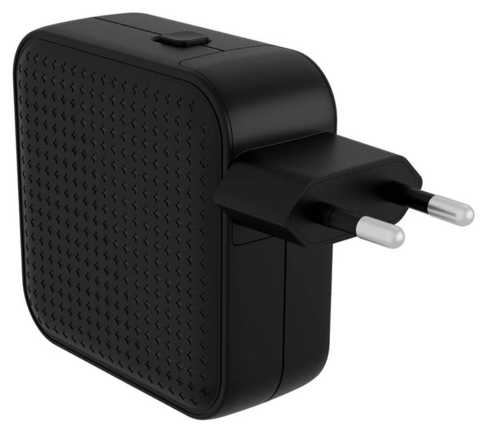 HYPERA HYPERJUICEA 70W USB-C GAN TRAVEL CHARGER (3C+1A) BLACK - detalle