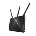 ASUS 4G-AX56 router inalámbrico Gigabit Ethernet Doble banda (2.4 GHz / 5 GHz) Negro