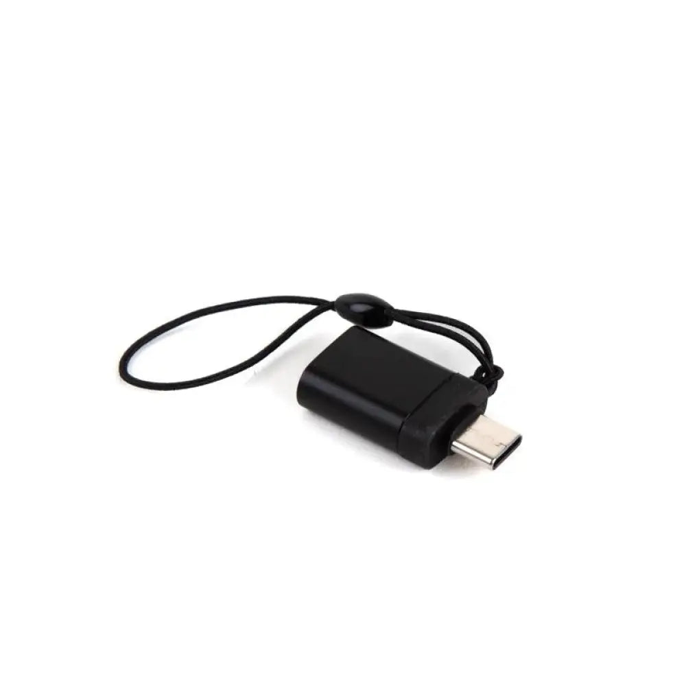 iggual Adaptador USB OTG tipo C a USB-A 3.1 negro - detalle