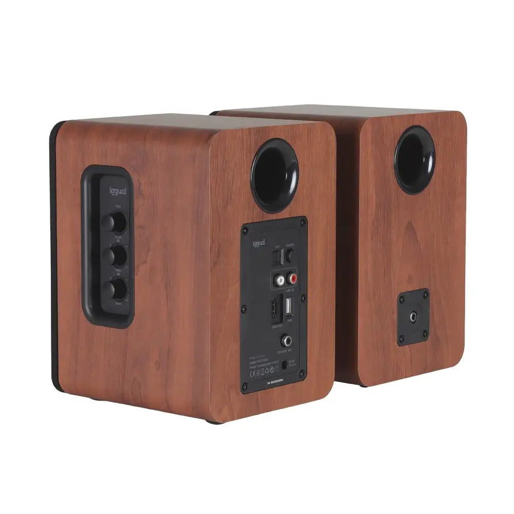 iggual Altavoces 2.0 50W Bluetooth 5.3 Home Studio - detalle