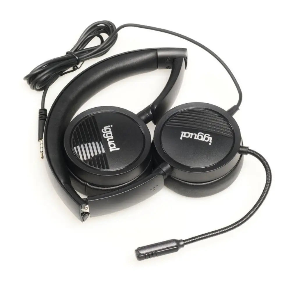 iggual Auriculares con micro Dual Tech USB/3,5 mm - detalle