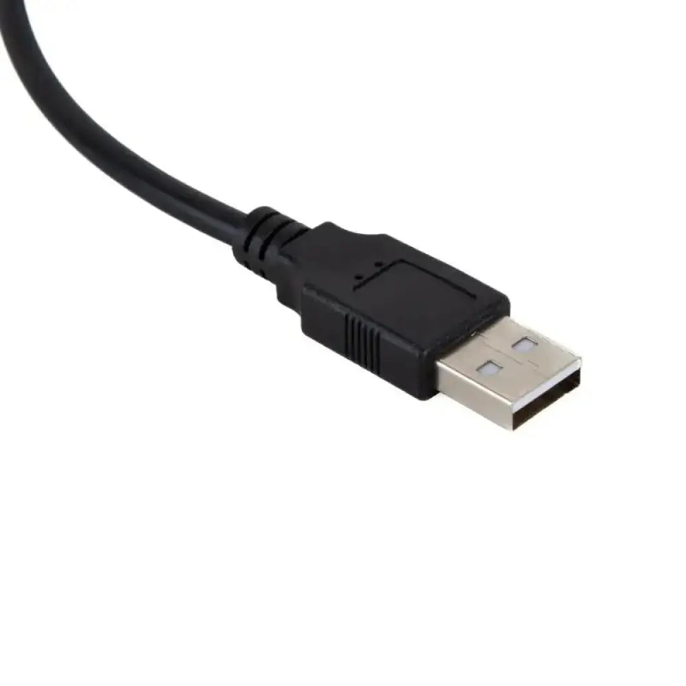 Cable USB 2.0 A macho a macho de 2 metros de la marca IGGUAL, ideal para impresoras y escáneres.