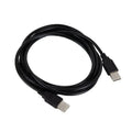 Cable USB 2.0 A macho a A macho de 2 metros de la marca IGGUAL para impresoras y escáneres.