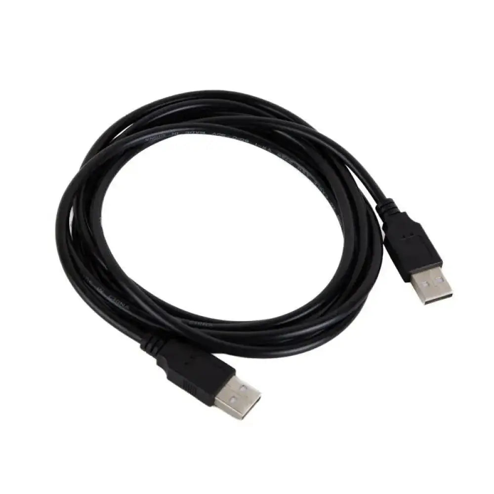 Cable USB 2.0 A macho a A macho de 2 metros de la marca IGGUAL para impresoras y escáneres.