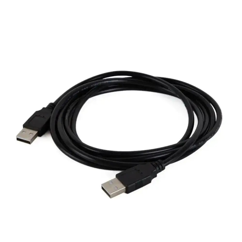 Cable USB 2.0 A-M a A-M macho de 2 metros de la marca IGGUAL para impresora y escáner, con conectores resistentes y duraderos.
