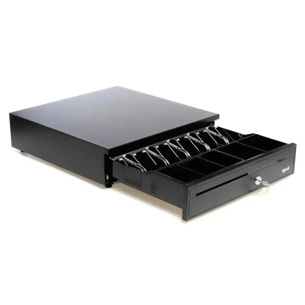 iggual Cajón Portamonedas IRON-30 42cm 5+5 negro - detalle