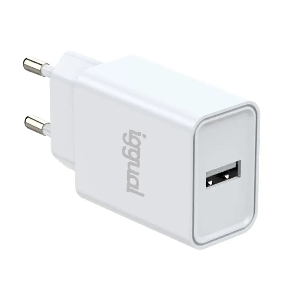 iggual Cargador de pared 1xUSB 5V/2.4A (12W) - detalle