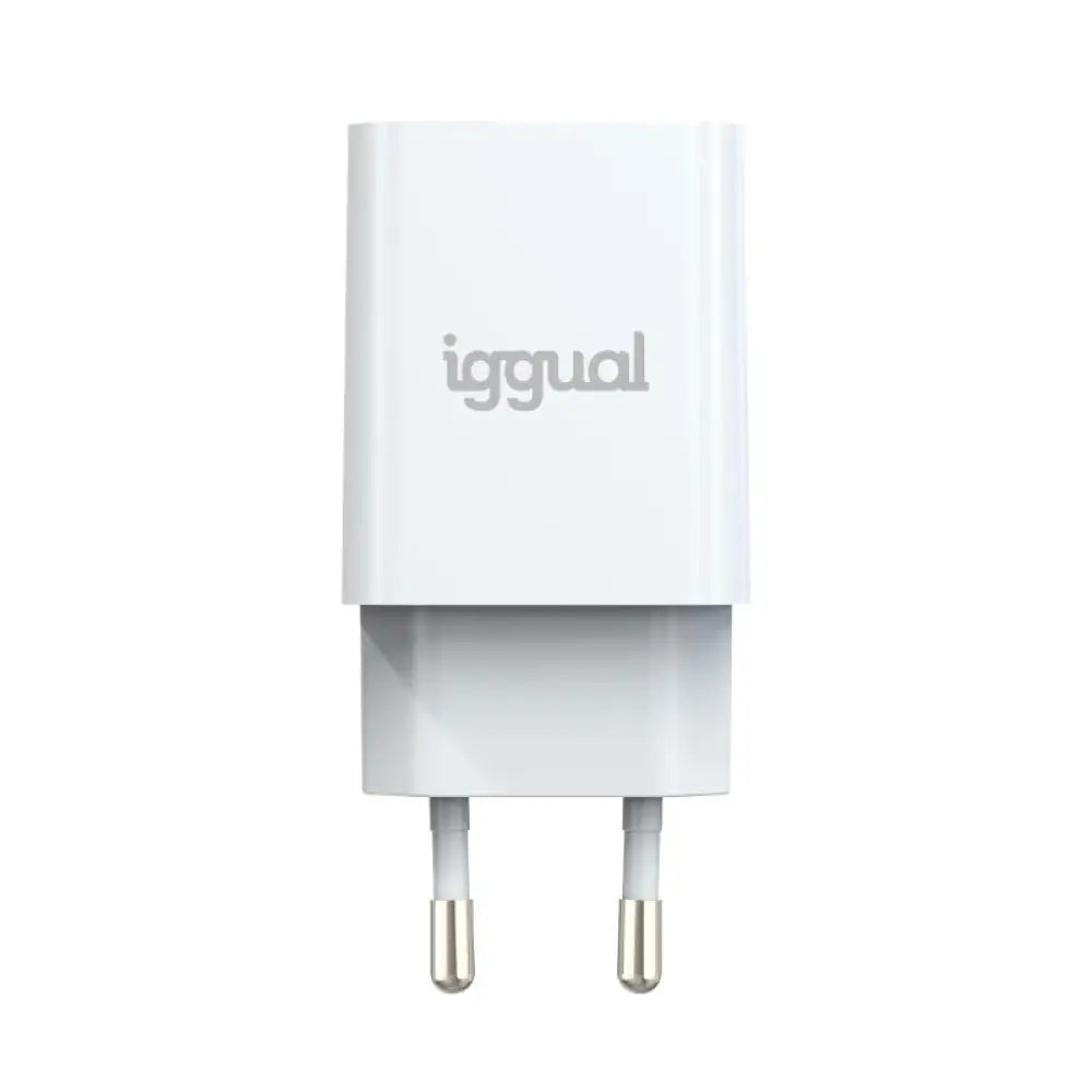 iggual Cargador de pared 1xUSB 5V/2.4A (12W) - detalle