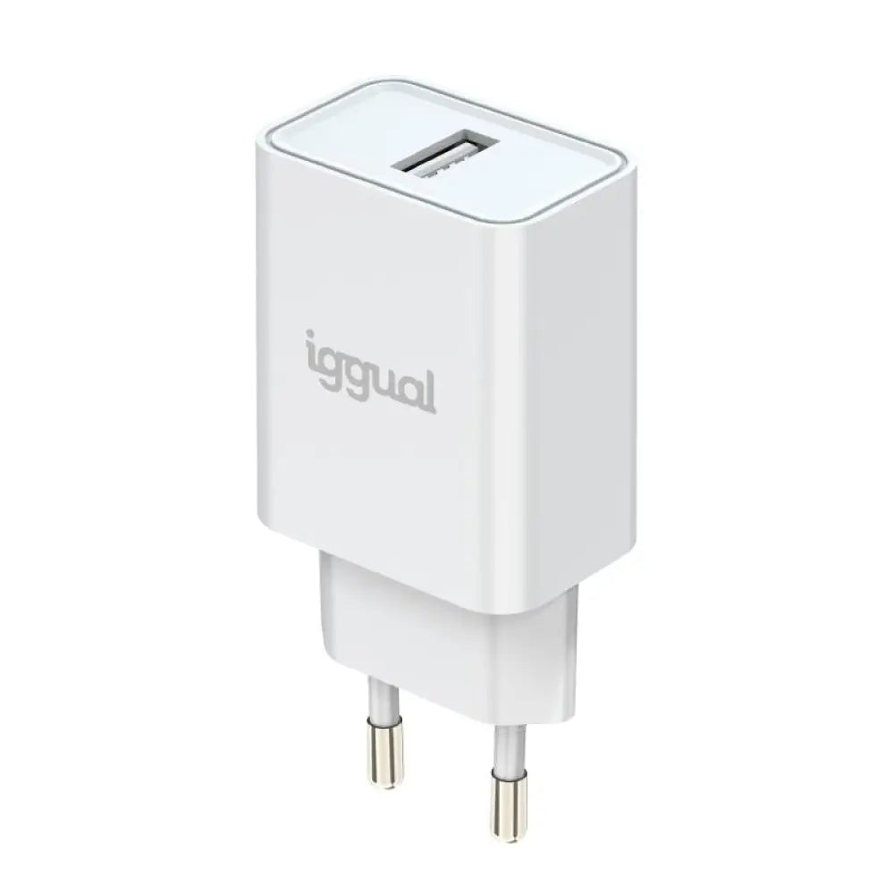 iggual Cargador de pared 1xUSB 5V/2.4A (12W) - detalle
