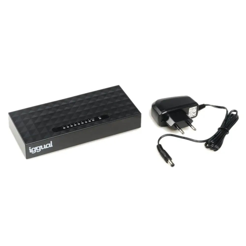 iggual GES8000 Switch 8xGB Gigabit 1000 Mbps - detalle