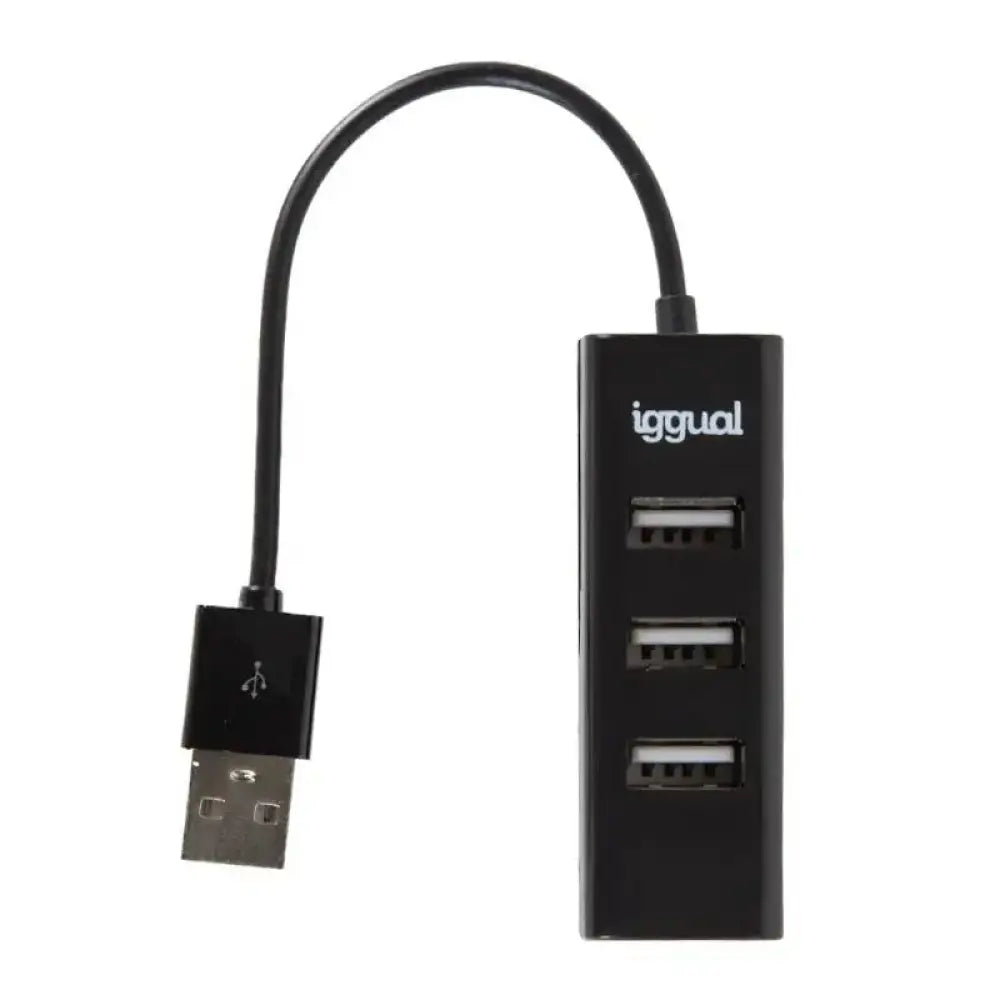 iggual Hub USB 2.0 x 4 puertos HUB-A-4p - detalle