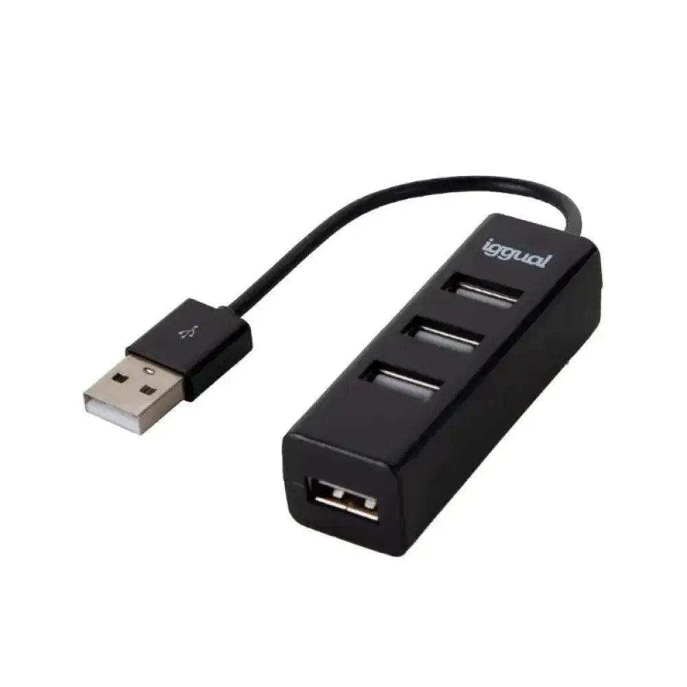 iggual Hub USB 2.0 x 4 puertos HUB-A-4p - detalle