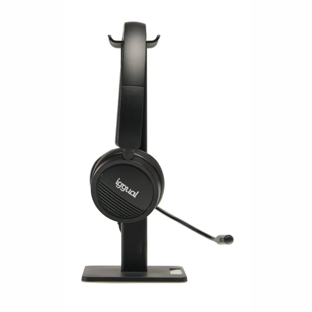 iggual Kit auriculares Dual Tech + soporte SA22 - detalle