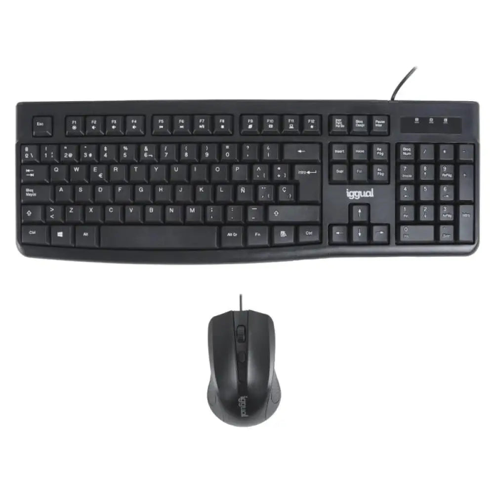 iggual Kit teclado y ratón CMK-BUSINESS2 negro - detalle