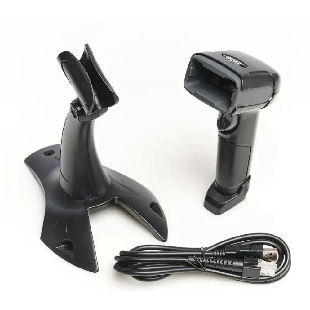 iggual Lector código barras 2D USB con soporte - detalle