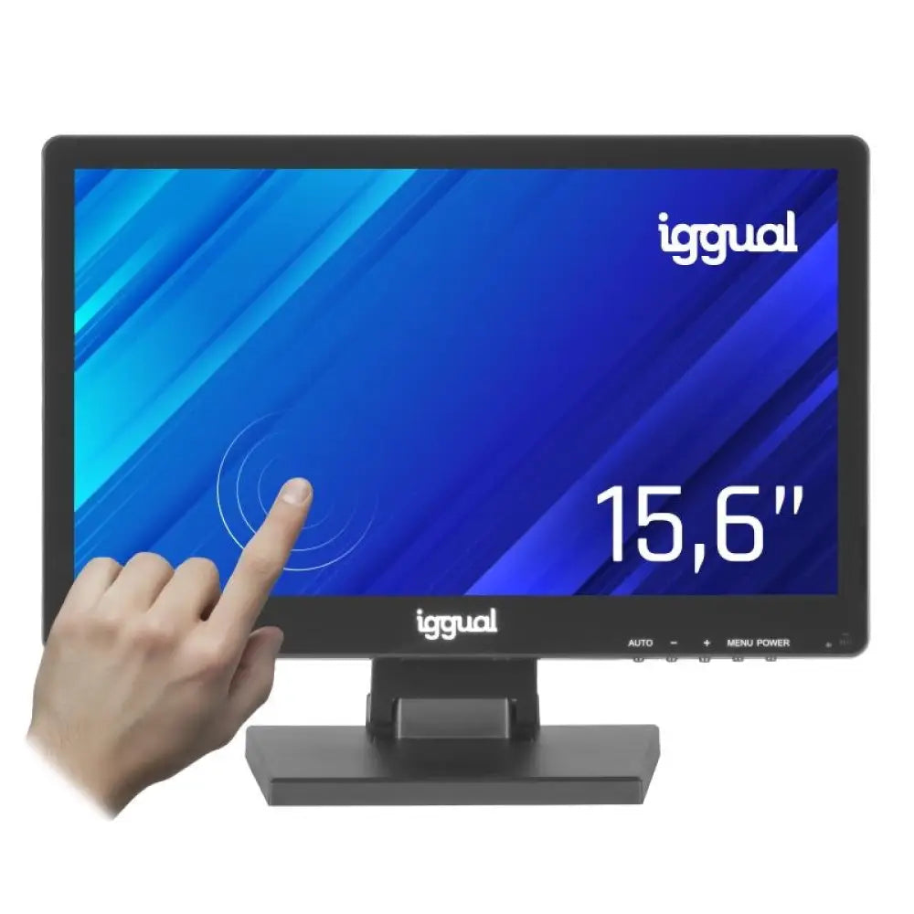 iggual Monitor táctil capacitivo 15,6" 16:9 HD+
