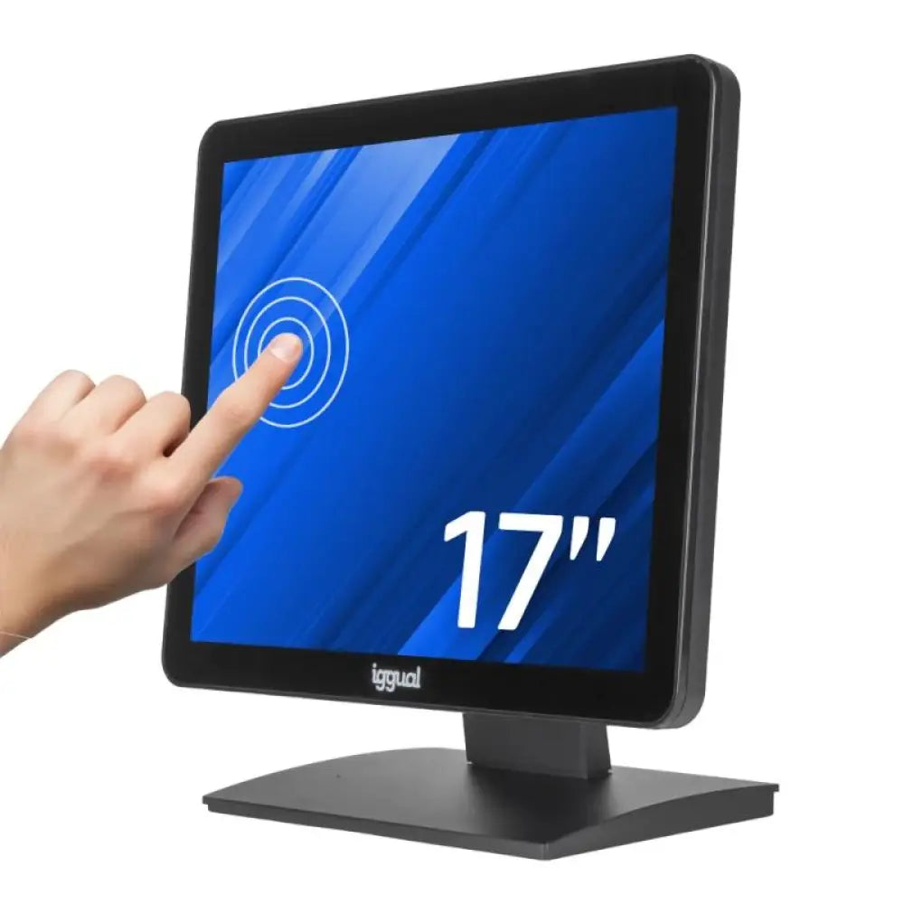 iggual Monitor táctil capacitivo 17" VGA HDMI USB - detalle