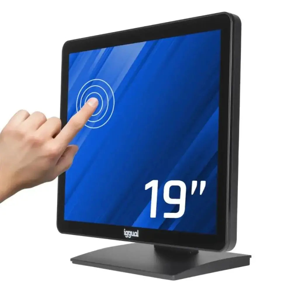 iggual Monitor táctil capacitivo 19" VGA HDMI USB - detalle