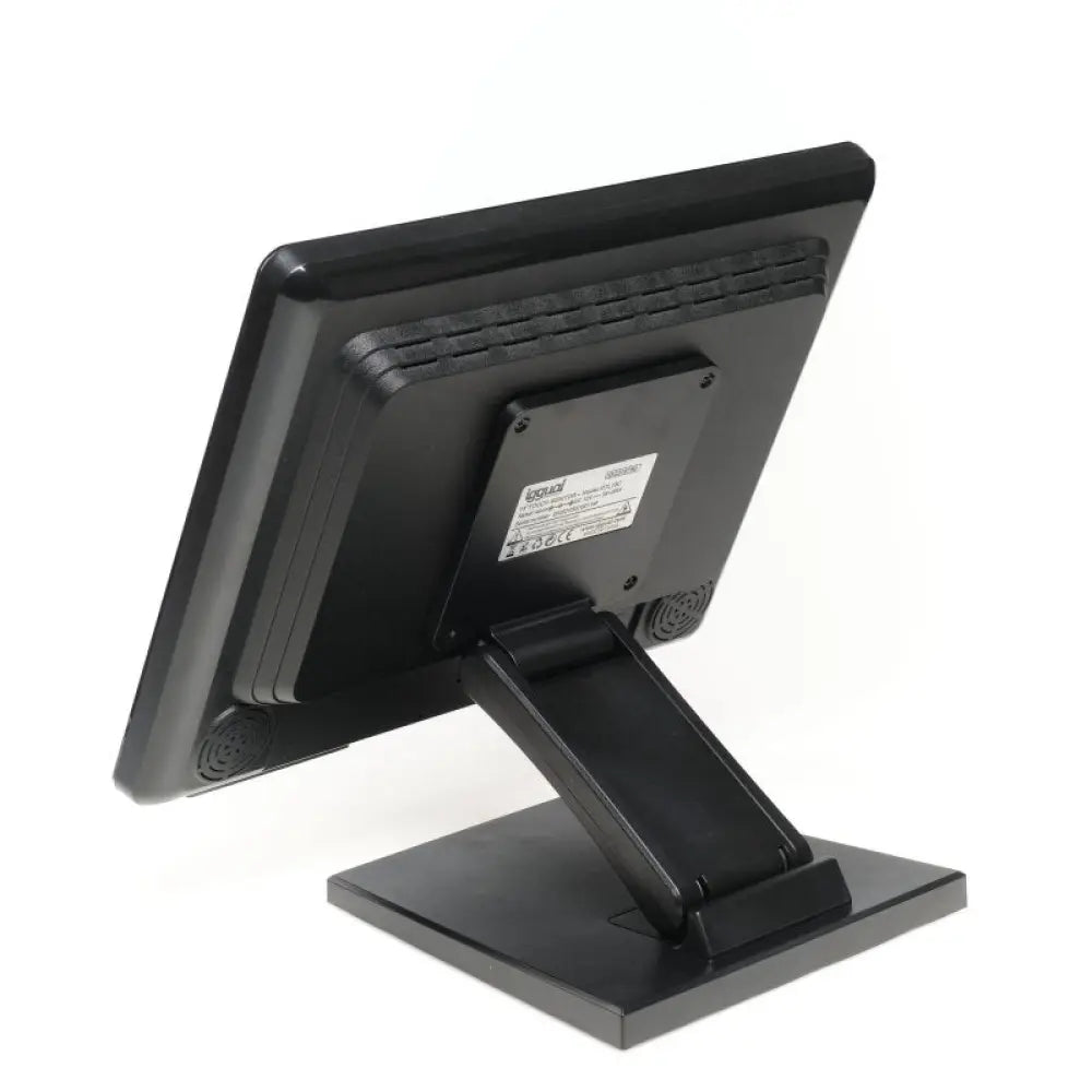 Monitor táctil resistivo IGGUAL de 15 pulgadas con entradas USB, VGA y HDMI, pantalla TFT táctil para uso versátil.