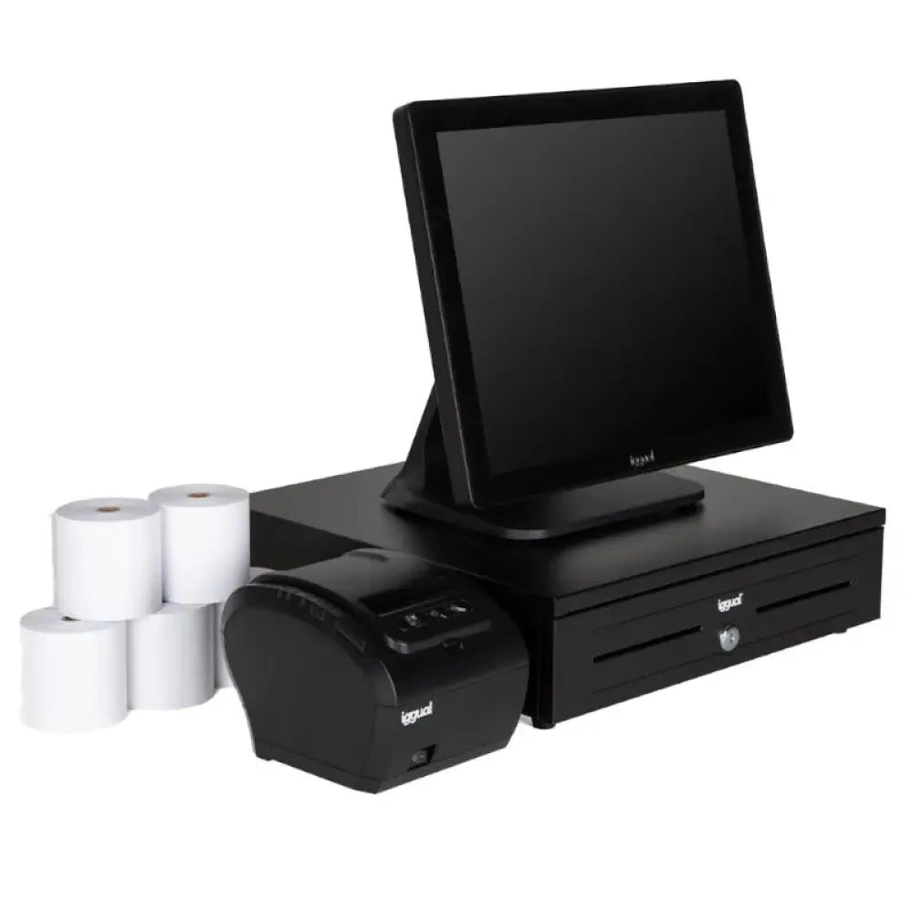 iggual Pack completo TPV 17 AIO N100 TP8002 IRON-H - detalle
