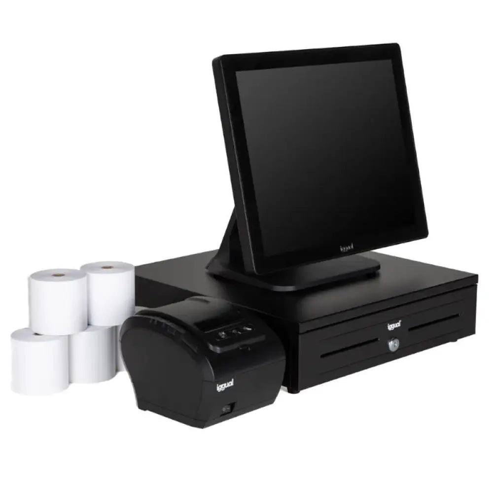 iggual Pack completo TPV 17 AIO N100 TP8002 IRON-H