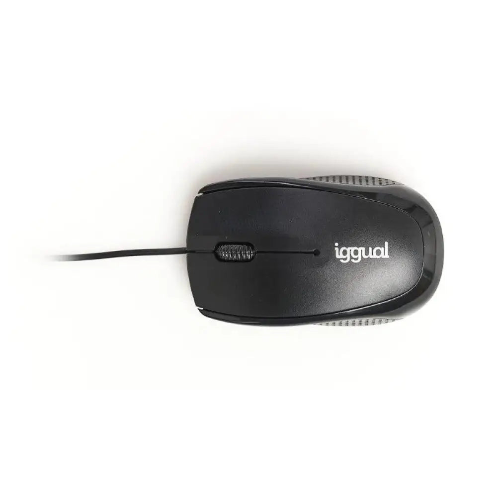 iggual Ratón óptico COM-BASIC-800DPI negro - detalle
