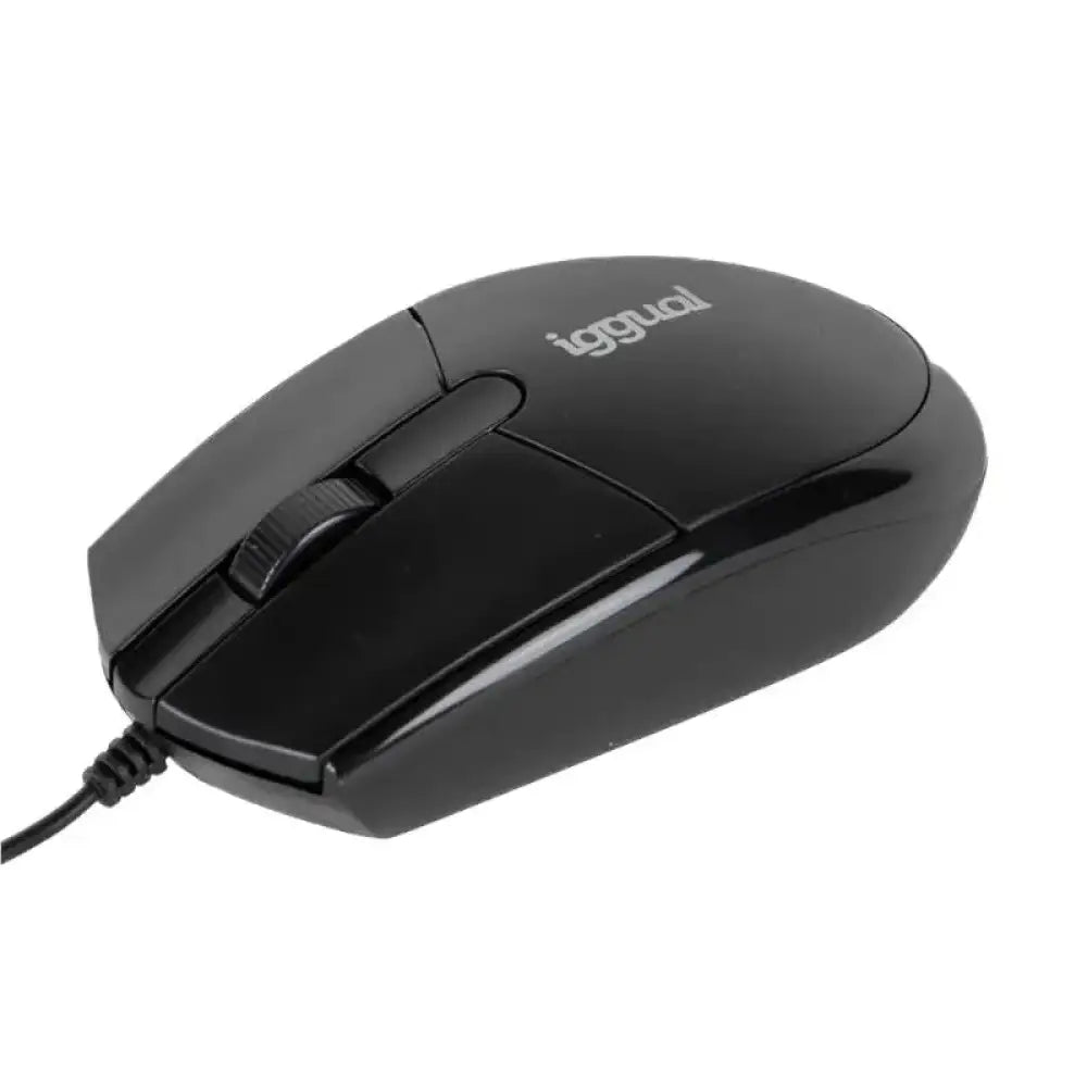 iggual Ratón óptico COM-BASIC3-800DPI negro - detalle