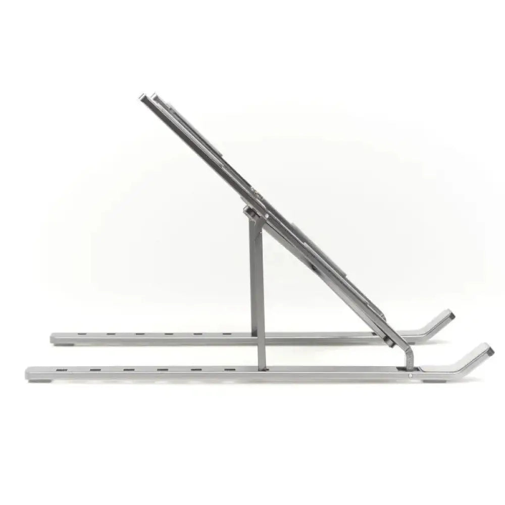 iggual Soporte elevador plegable portátil 17" gris - detalle