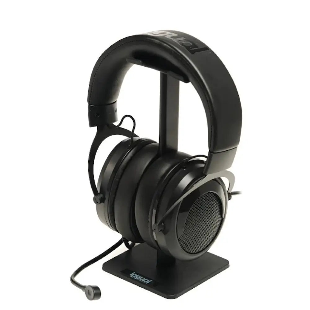 iggual Soporte para auriculares SA22 negro - detalle