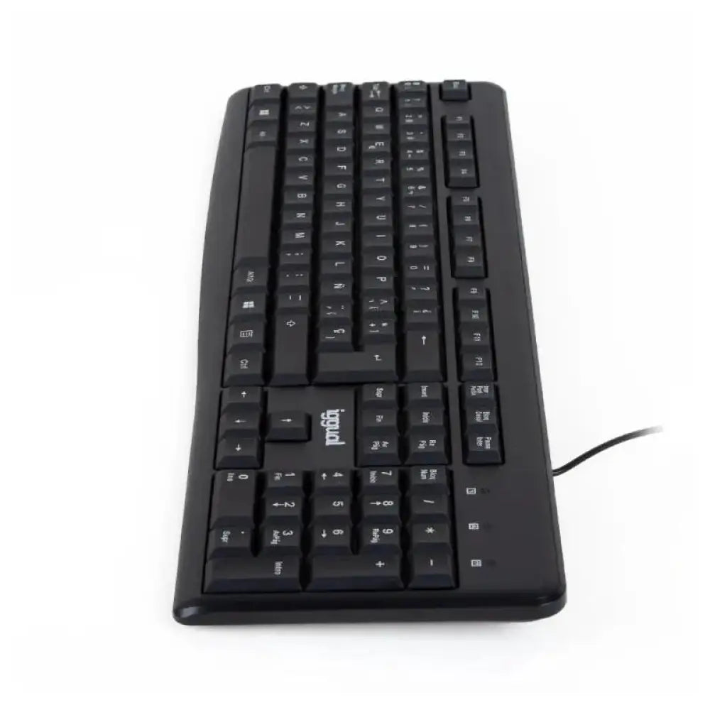 iggual Teclado estándar CK-BASIC2-105T negro - detalle