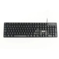 iggual Teclado USB estándar CK-FRAMELESS-105T