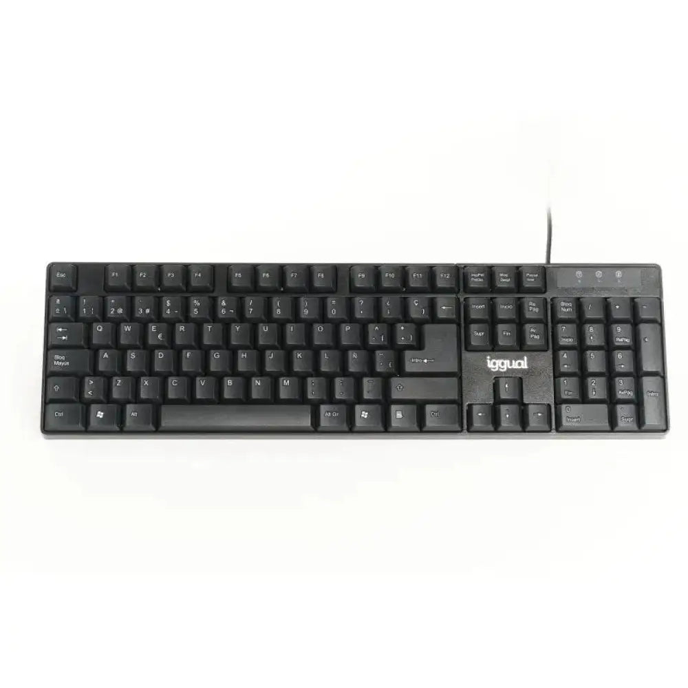 iggual Teclado USB estándar CK-FRAMELESS-105T