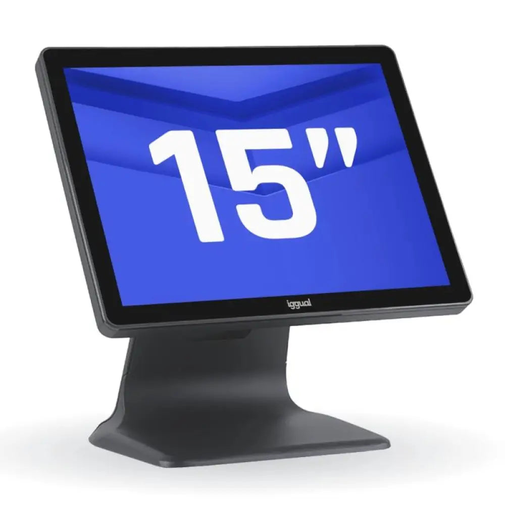 iggual TPV AIO 15" N100 4GB+128GB 6USB WiFi no SO - detalle