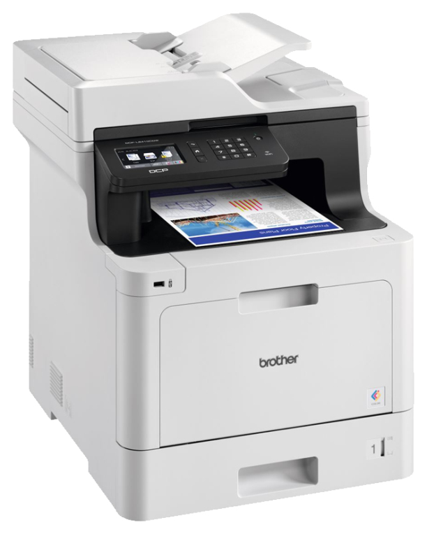 IMPRESORA BROTHER DCP-L8410CDW MFP 28PPM DUPLEX USB ETHERNET 256MB IN - detalle