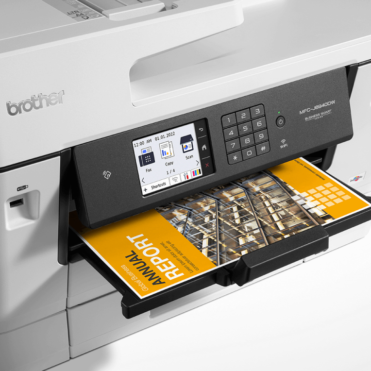 IMPRESORA BROTHER MFCJ6940DW MULTIFUNCION TINTA COLOR WIFI DUPLEX - detalle