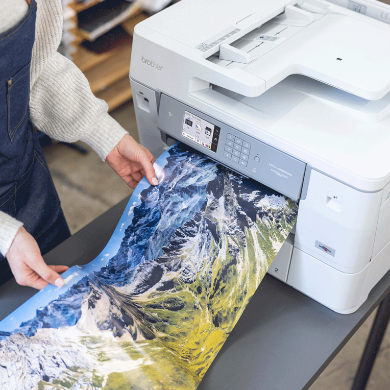 IMPRESORA BROTHER MFCJ6959DW MULTIFUNCION TINTA A3 - detalle