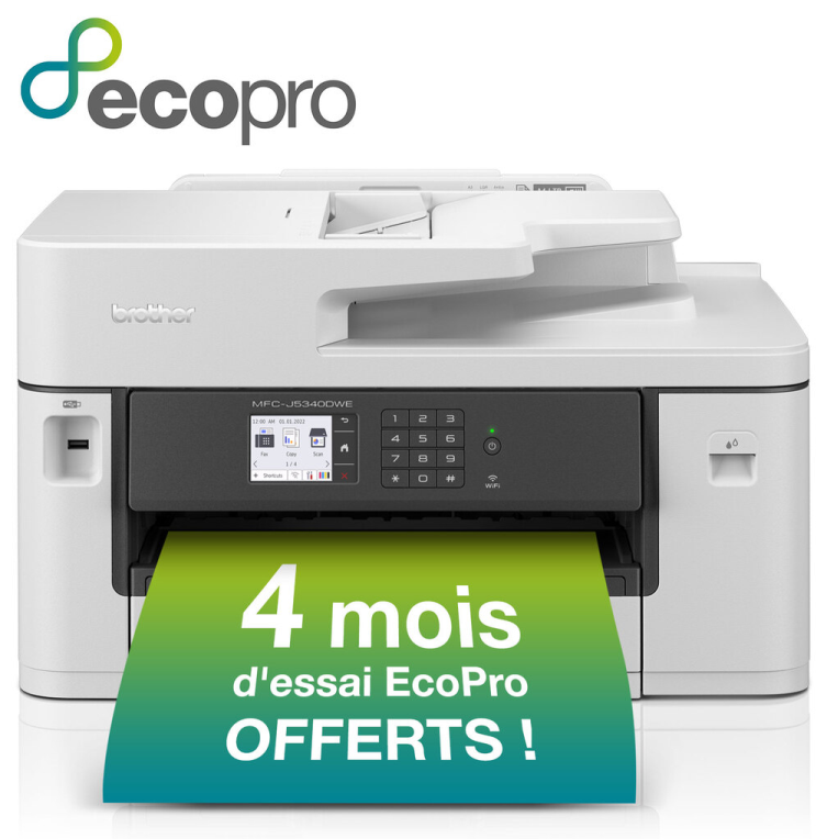 IMPRESORA BROTHER MULTIFUNCION A3 MFC-J5340DWE WIFI/ FAX/ DUPLEX/ BLANCA - detalle
