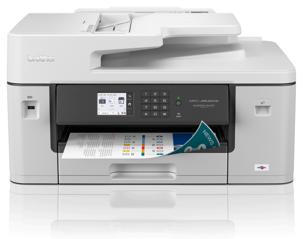IMPRESORA BROTHER MULTIFUNCION A3 MFC-J6540DWE WIFI/ FAX/ DUPLEX/ BLANCA - detalle