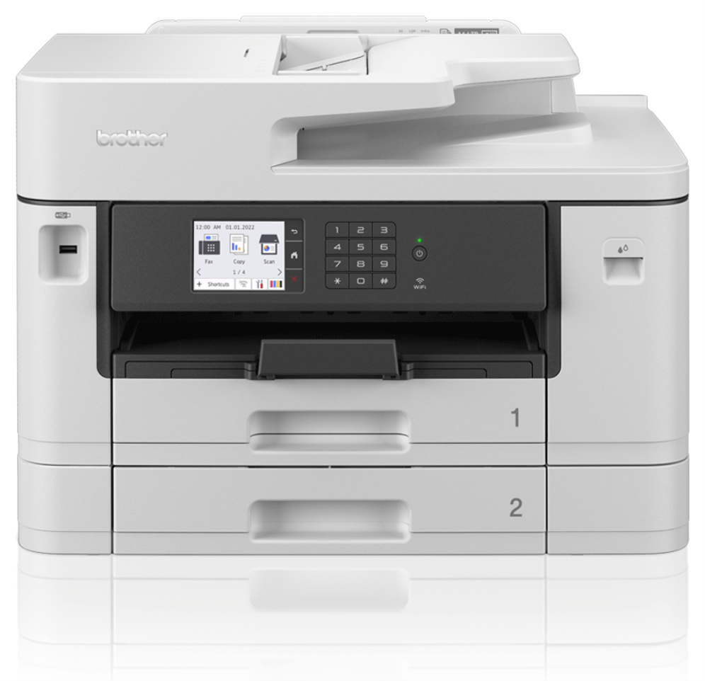 IMPRESORA BROTHER MULTIFUNCION TINTA A4/A3 WIFI DUPLEX - detalle